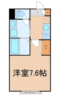 プリマフルール大和町【1階】の間取り