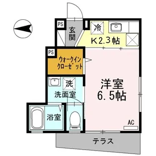 Maison Verte【1階】の間取り
