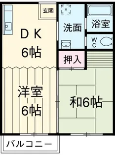 PIA松光ビル【2階】の間取り