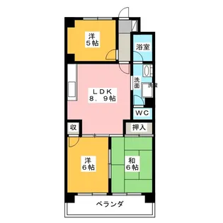 プラムアネックス【1階】の間取り