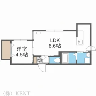 Balboni表参道【3階】の間取り