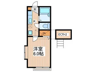 アルブルビラ-ジュ吉祥寺【2階】の間取り