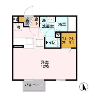 AdoniS.Wit(アドニス・ウィット)【2階】の間取り