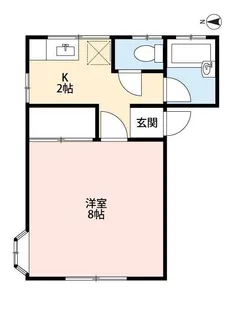 コーポサン【2階】の間取り