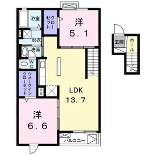 サザン ガーデン【4階】の間取り
