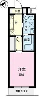 TFレジデンス鵜の木【1階】の間取り
