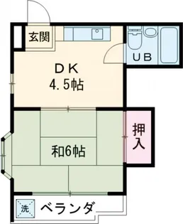 ラメゾンリブラン【2階】の間取り