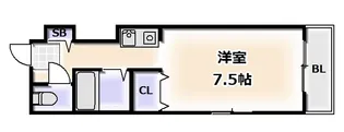 エムズマンション【8階】の間取り