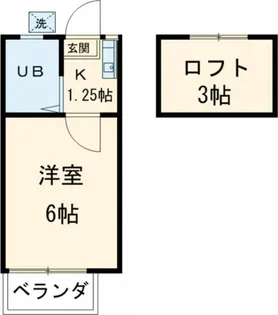エクセル2【1階】の間取り