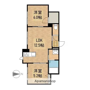 armonia Uno【1階】の間取り