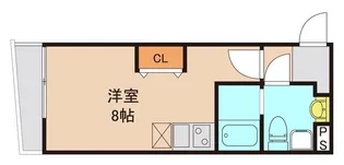 エアフォルク原木【3階】の間取り