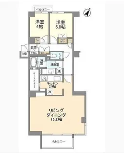 インプルーブ西早稲田【4階】の間取り
