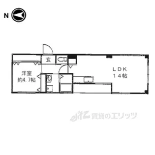 マンション山本【3階】の間取り