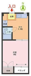 レジデンス東部【3階】の間取り