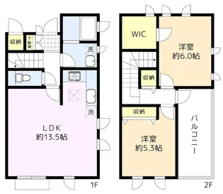 フォレストコート【1階】の間取り