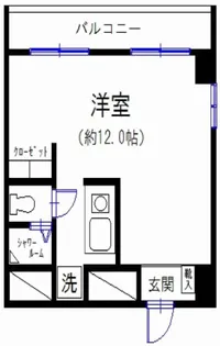 新宿ダイカンプラザシティI【2階】の間取り