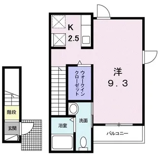 ラ フォレスタ【2階】の間取り