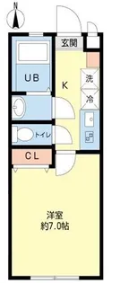 メリス千鳥町【3階】の間取り