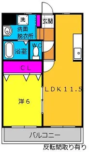 M’s dream VI【4階】の間取り