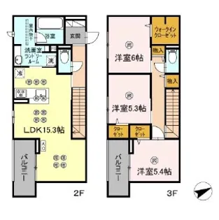 The Soveriaの間取り