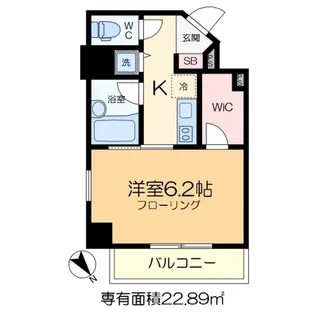 HF南砂町レジデンス【3階】の間取り