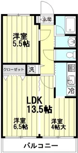 ティグレ131【2階】の間取り