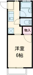 ヴィラローズ【1階】の間取り