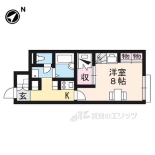 レオパレスパーチェ【1階】の間取り