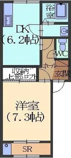 ソレアード【1階】の間取り