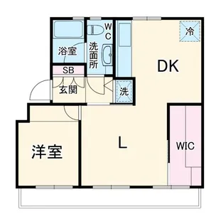 白幡台住宅4号棟【2階】の間取り