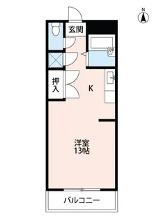 アパートメント31【2階】の間取り