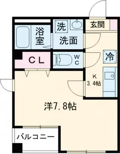 プロムナドゥ瑞江【3階】の間取り