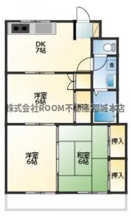 とまとマンション【1階】の間取り