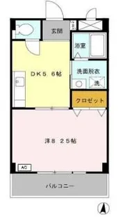 ヴァンクレールI【3階】の間取り