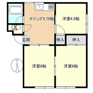 Ciel【2階】の間取り