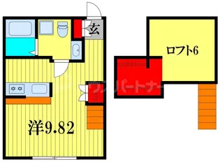 プリマ稔台【2階】の間取り