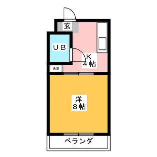 サンハイム21【3階】の間取り