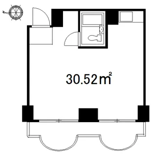ニュー大崎マンション【3階】の間取り