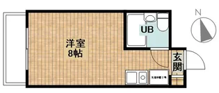 モナークマンション溝の口第2【4階】の間取り