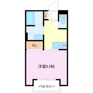 メープルリーフI【1階】の間取り