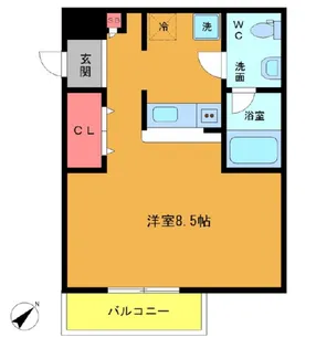 リブリ・SOLARE【2階】の間取り