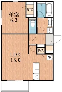 (仮称)大阪市浪速区難波中3丁目ヘーベルメゾン【1階】の間取り