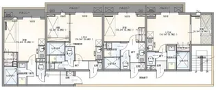 アーク桜木【3階】の間取り