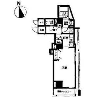 エオラス白金【3階】の間取り