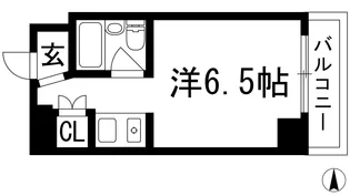 シェルプール弐番館【2階】の間取り