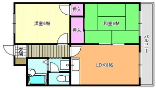 ニューコーポ芝【3階】の間取り