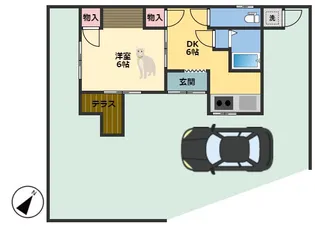 千葉県市川市大和田5【一戸建】の間取り