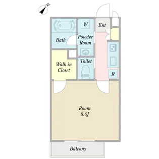 フォルトゥーナ【2階】の間取り