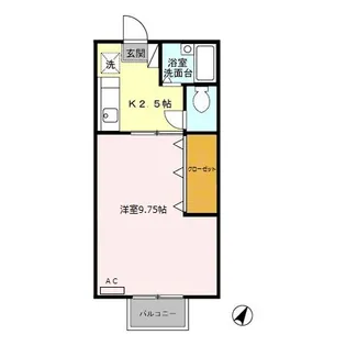 エミネンス駿河台【2階】の間取り