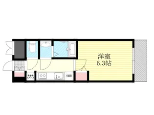 プレサンス新大阪イオリア【8階】の間取り